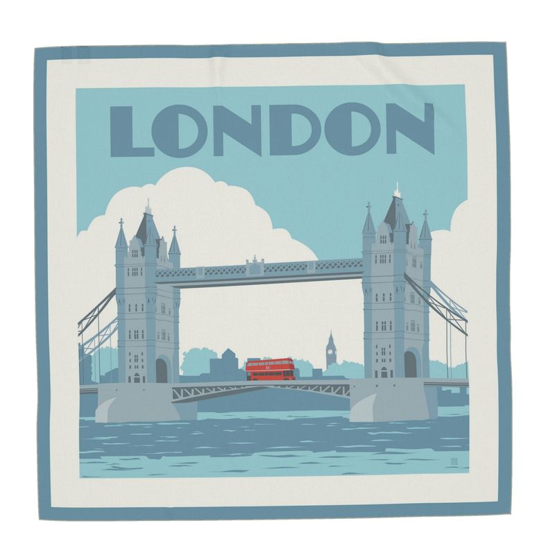 London Silk Scarf