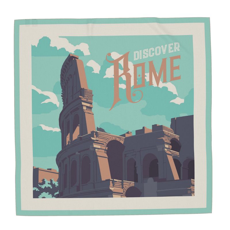 Rome Silk Scarf