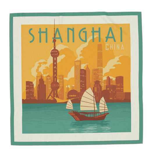 Shanghai Silk Scarf