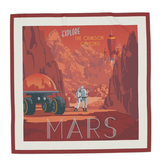 Mars Silk Scarf