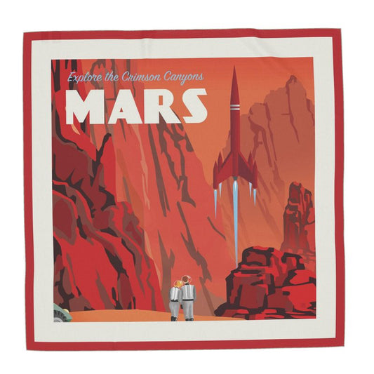 Mars too Silk Scarf