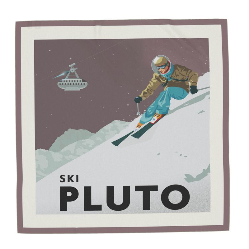 Pluto Silk Scarf