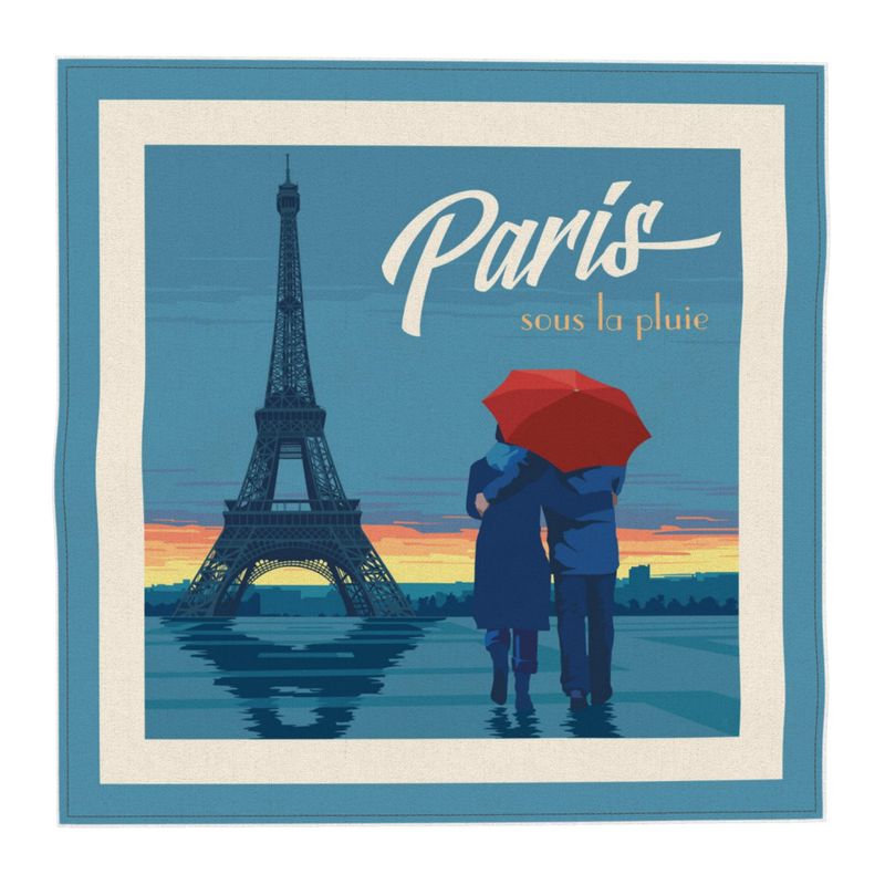 Paris Pocket Square