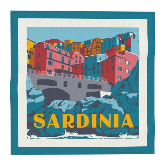 Sardinia Pocket Square