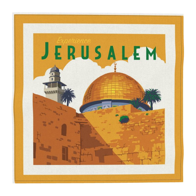 Jerusalem Pocket Square
