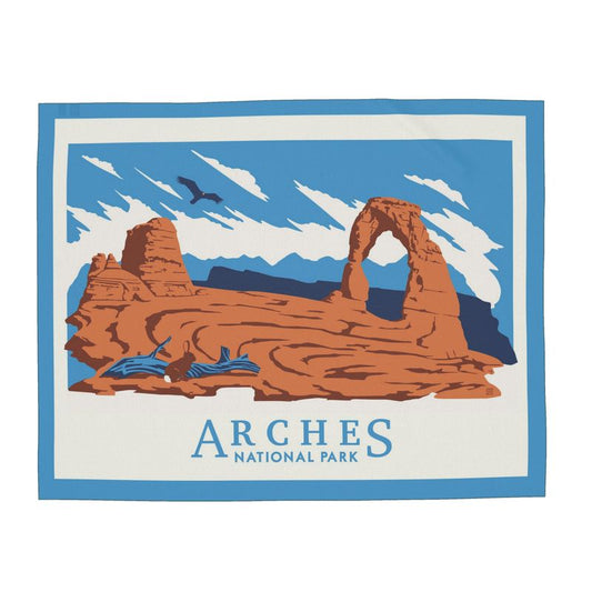 Arches National Park Silk Scarf