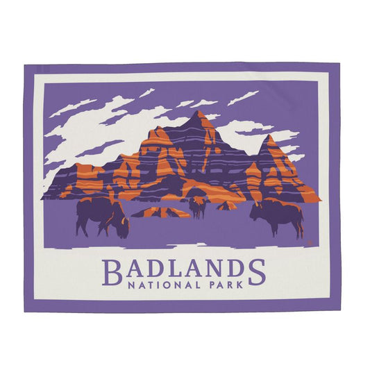 Badlands National Park Silk Scarf
