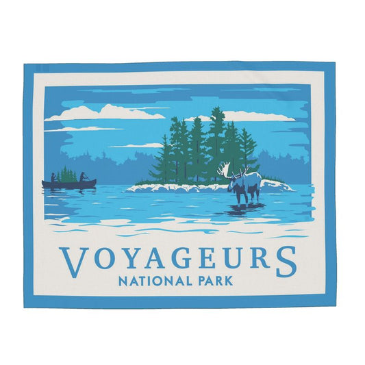 Voyageurs National Park Silk Scarf