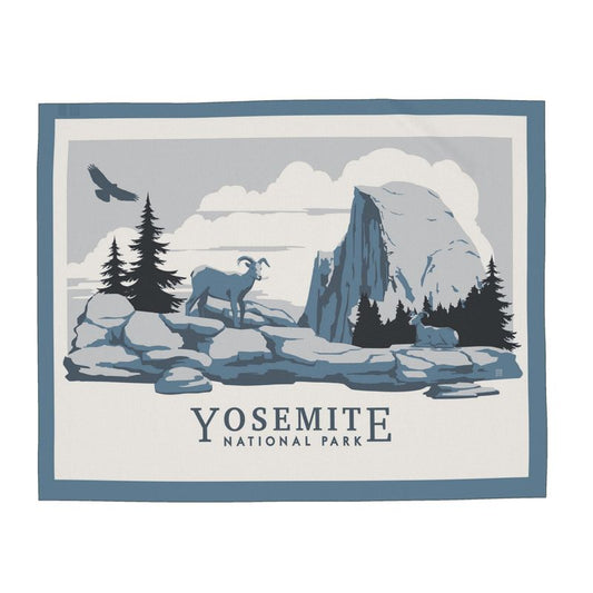 Yosemite National Park Silk Scarf