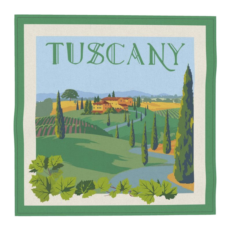Tuscany Pocket Square